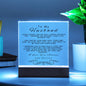 Husband Message I Want To Be Your Last Everything Acrylic Plaque