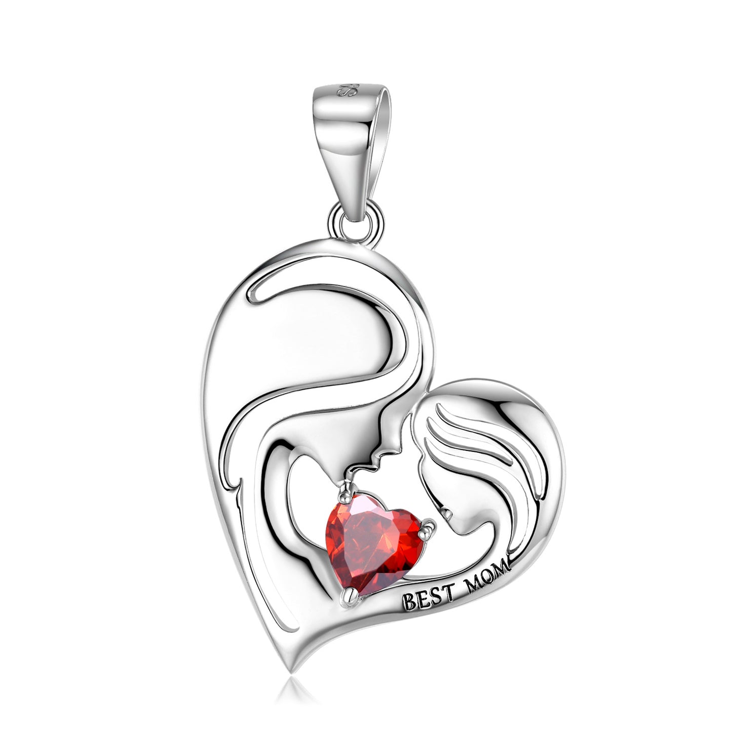 S925 Sterling Silver Best Mom Necklace and/or Pendant Mother's Day Series