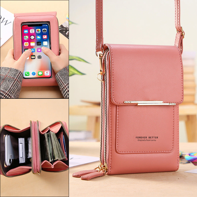 Touch Screen Mobile Phone Small Crossbody Shoulder Bags