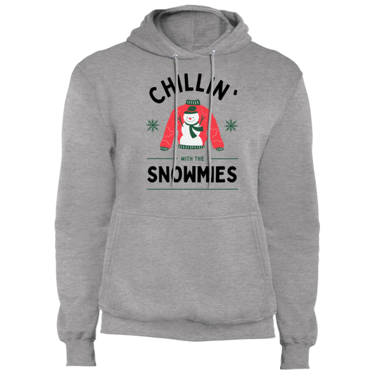 Chillin With The Snowmies Christmas Hoodie