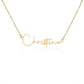To My Daughter Personalized Name Necklace - Gift From Mom