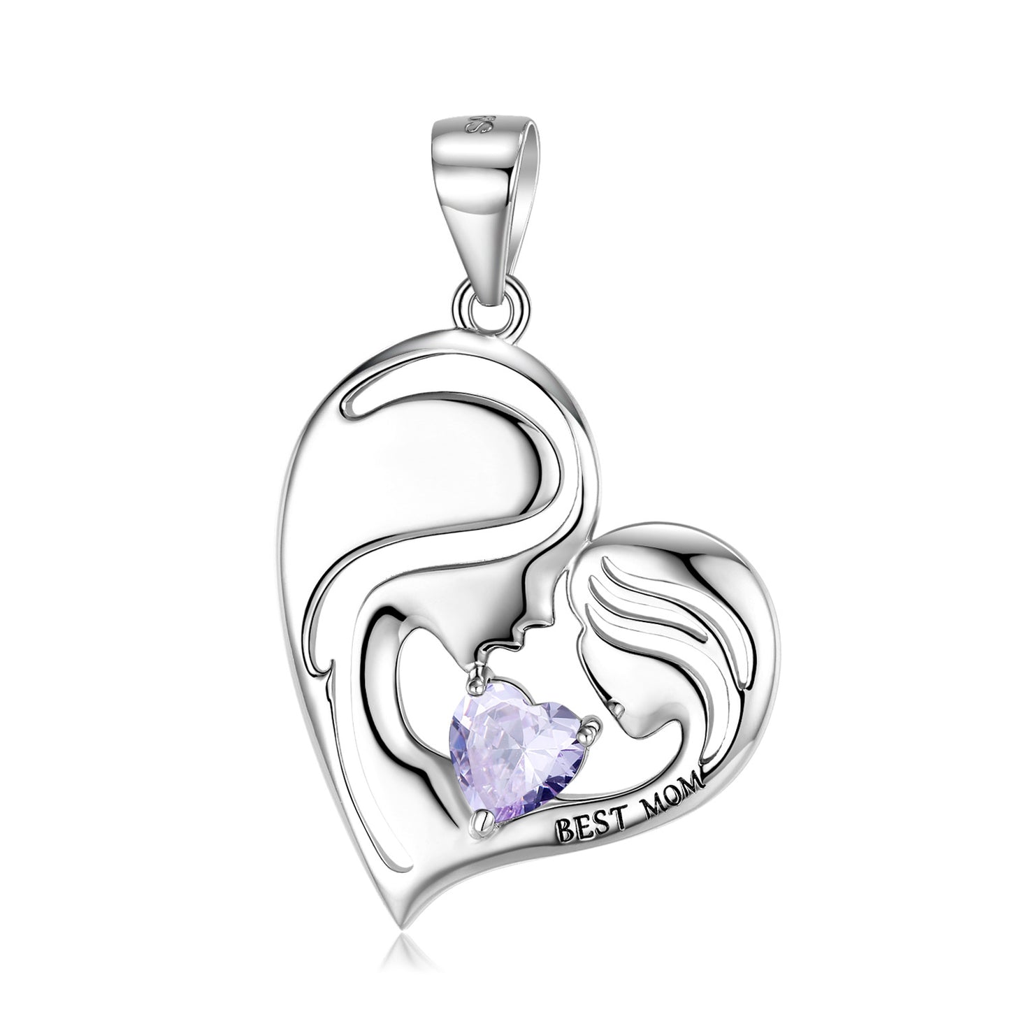 S925 Sterling Silver Best Mom Necklace and/or Pendant Mother's Day Series