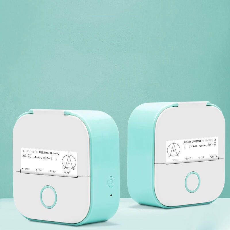 Portable Mini Thermal Label Printer Home Photo Printer Bluetooth Mini Label Printer